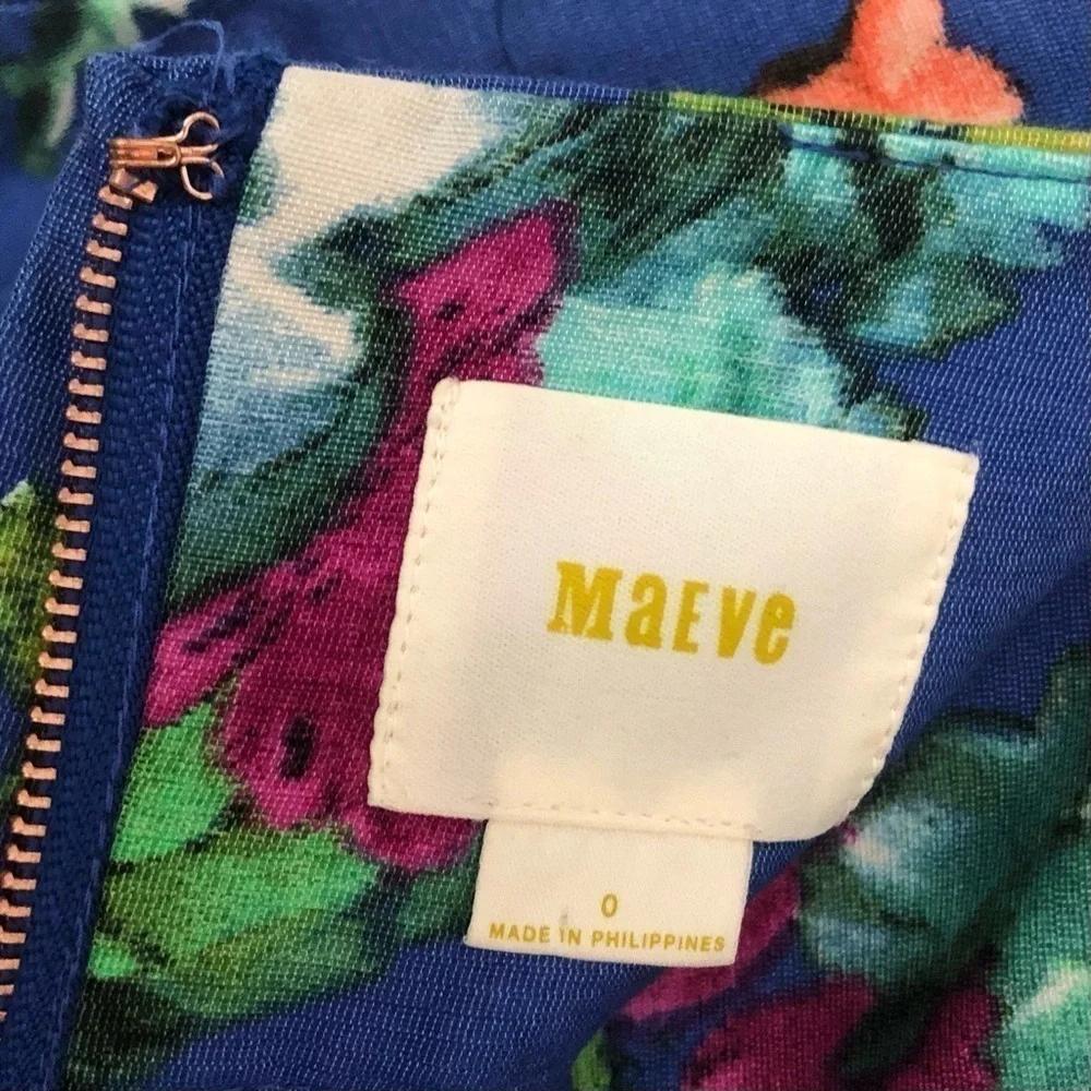 Maeve Garden Days Pleated Mini Skirt